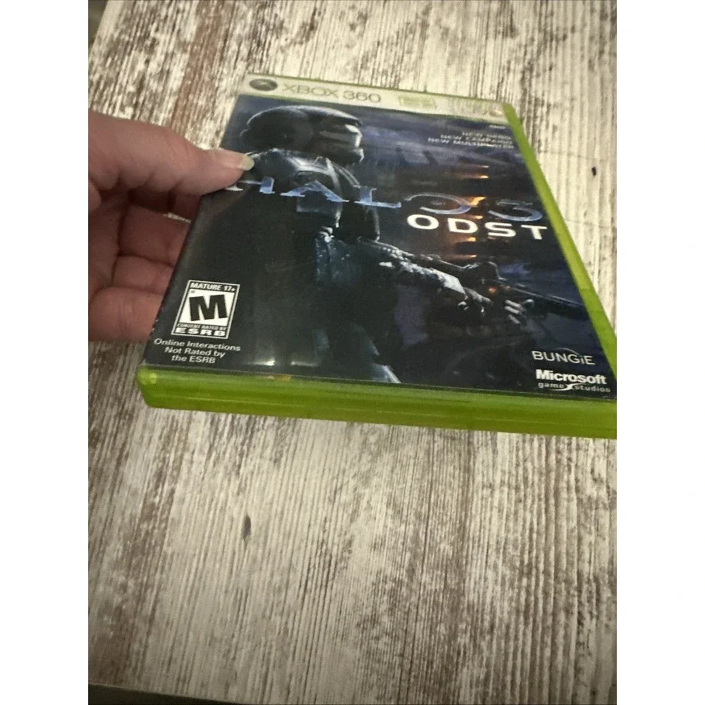 Xbox 360 Halo 3 ODST +Manual 2-Disc Set Xbox Live 2009 Used